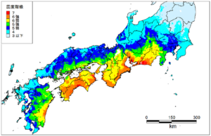 南海トラフ地震の影響